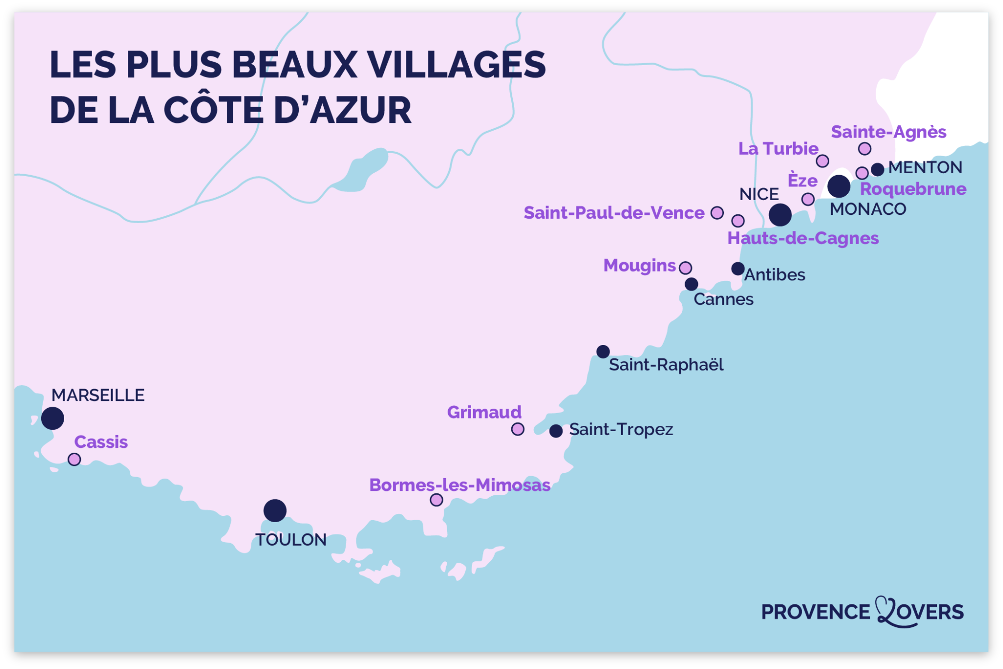 15 plus beaux villages de la Côte d'Azur (avec nos photos)