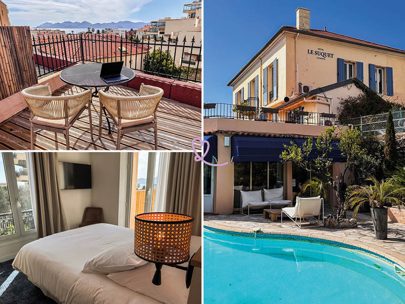 Lesen Sie unsere Meinung über das Hotel Le Suquet Cannes!
