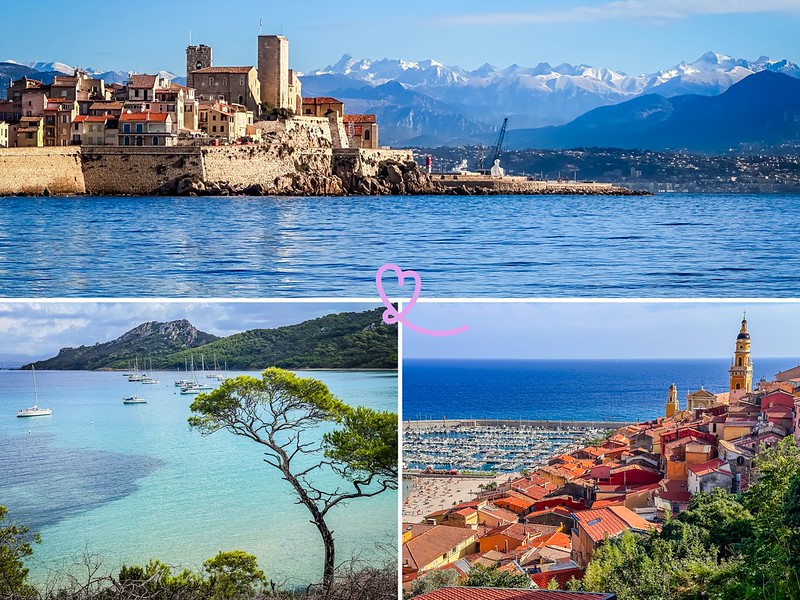 schönste Landschaften Côte Azur Fotos
