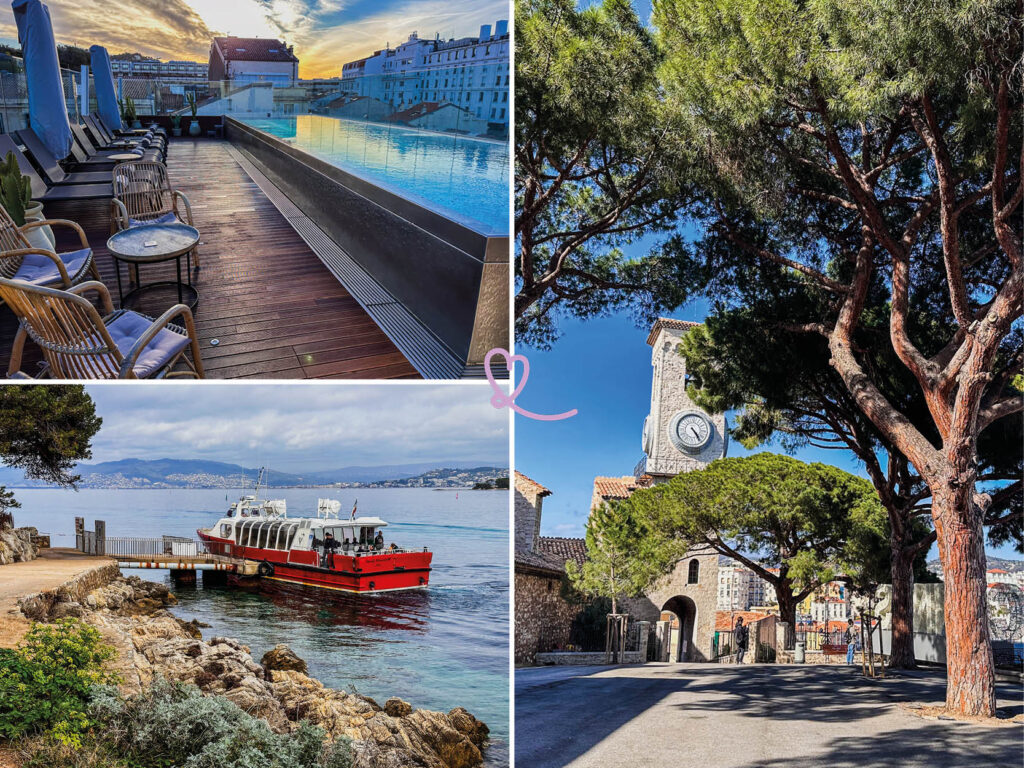 Entdecken Sie unsere verschiedenen Routenoptionen, um Cannes an einem Tag zu besuchen!