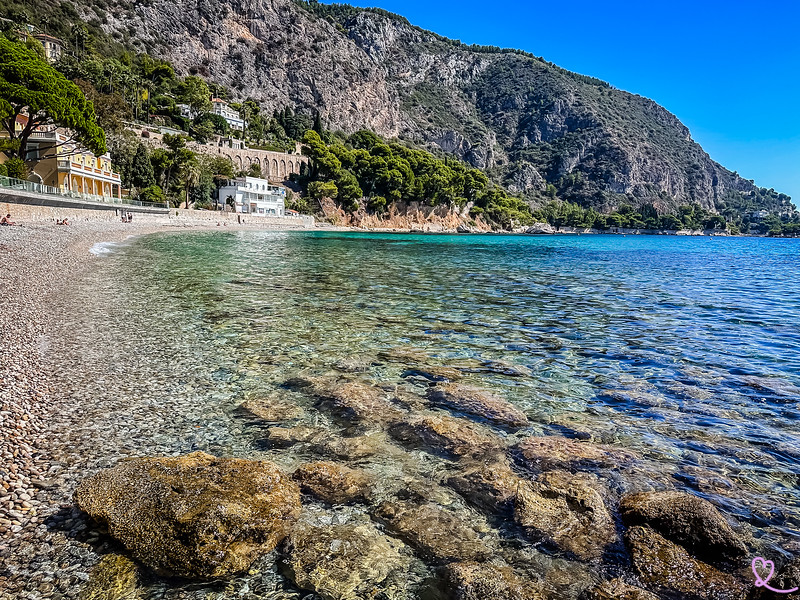 Strand eze cote azur