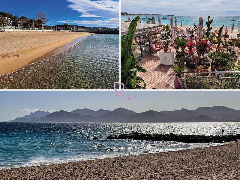 Descubra las mejores playas de Cannes