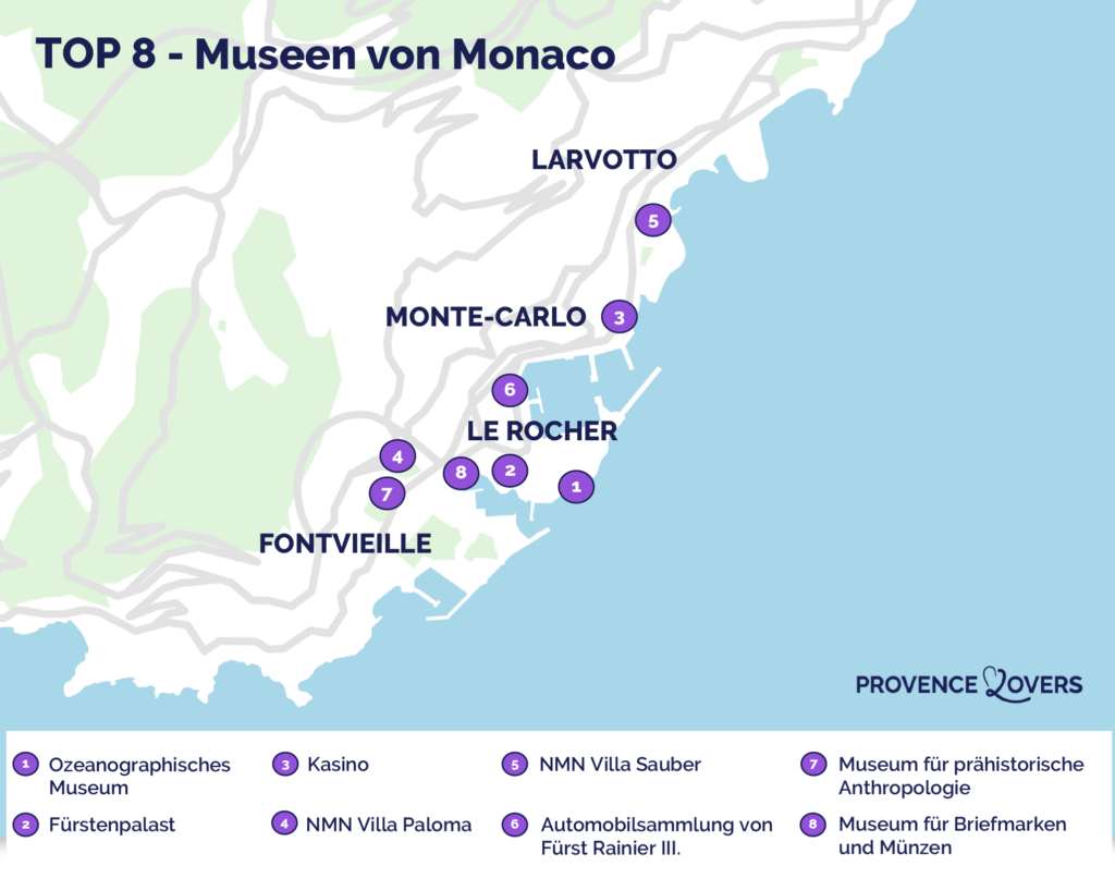 karte beste museen monaco