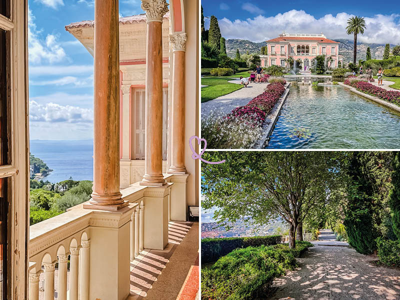 Besuchen Sie die Villa Ephrussi de Rothschild in Saint Jean Cap Ferrat