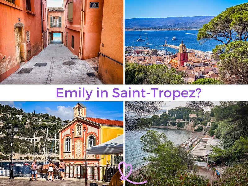 bezoek saint tropez Emily in Parijs