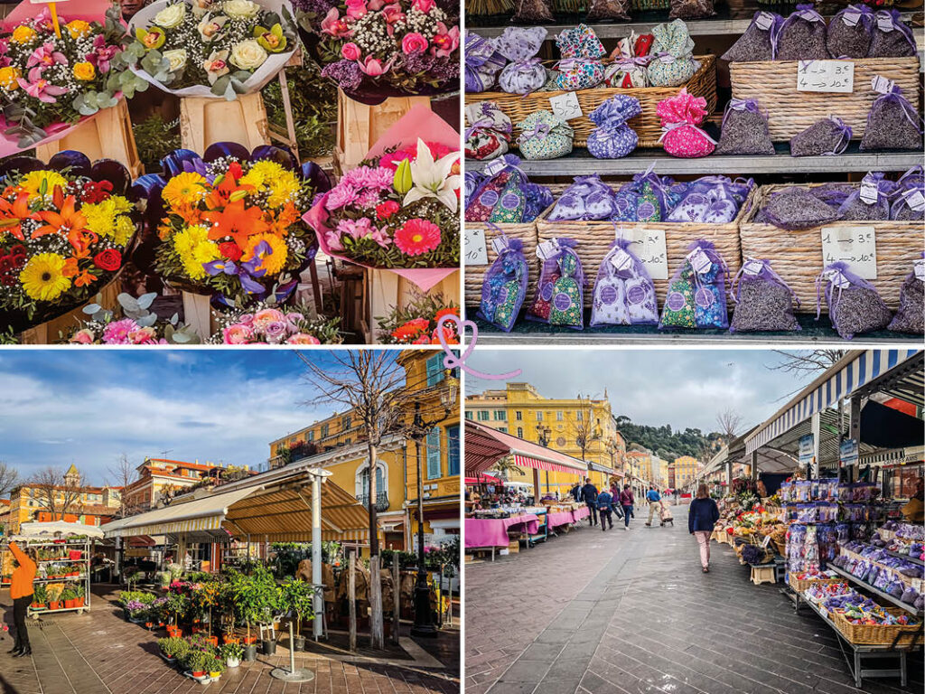 Onze tips en foto's voor een bezoek aan Cours Saleya in Nice: collecties, toegang, bezienswaardigheden, praktische informatie
