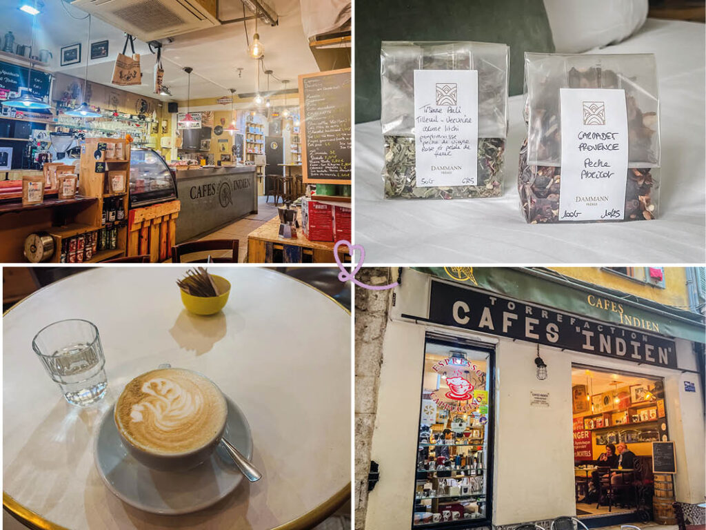 Nos conseils et photos pour visiter le torréfacteur Cafés "Indien" dans le Vieux Nice: accès, points d'intérêt, infos pratiques
