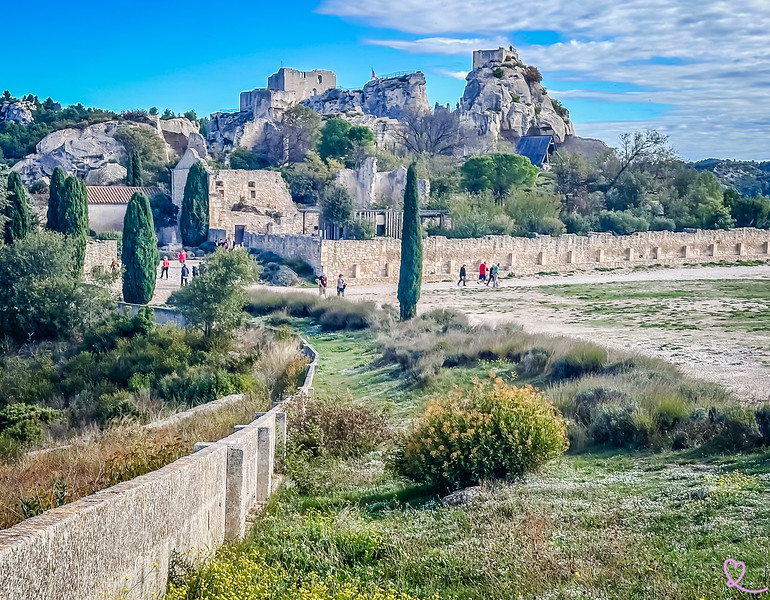 Besichtigung des Château des Beaux-de-Provence