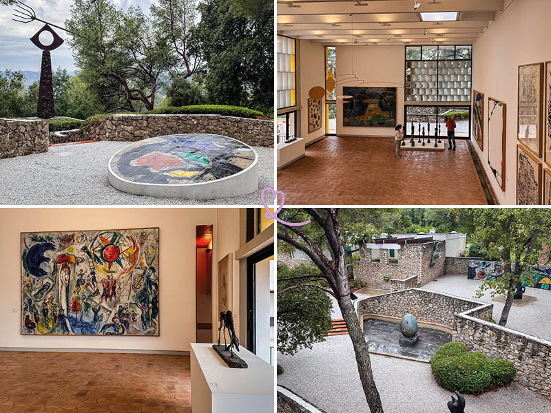 Besuchen Sie die Fondation Maeght in der Provence