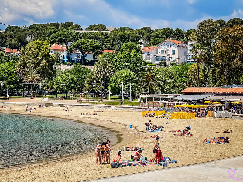 plage mourillon playa toulon