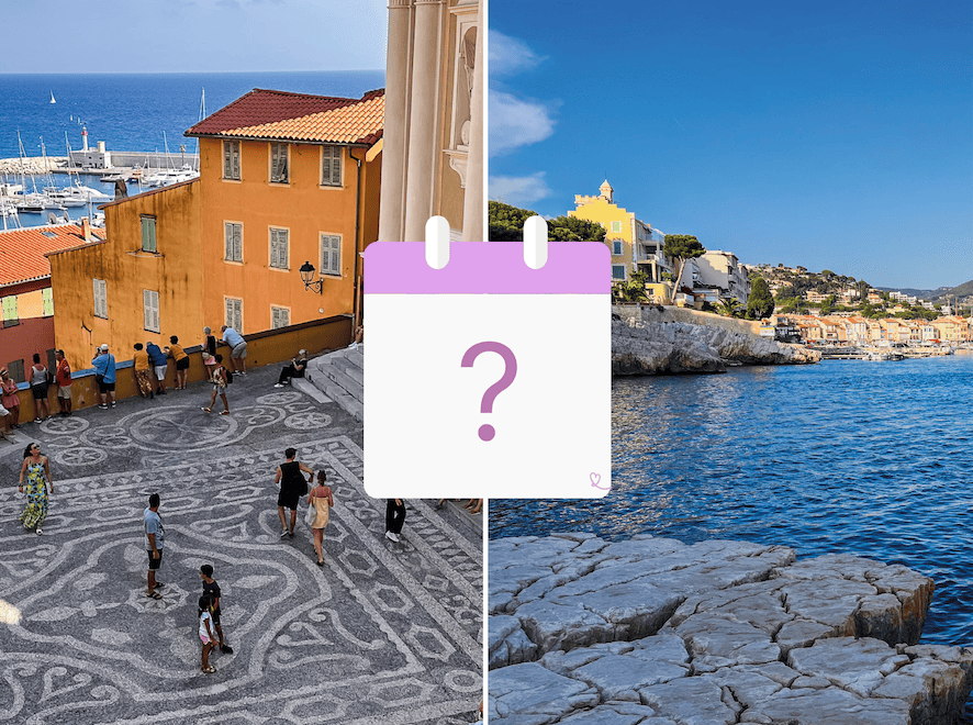 beste reistijd Cote Azur weer.nl