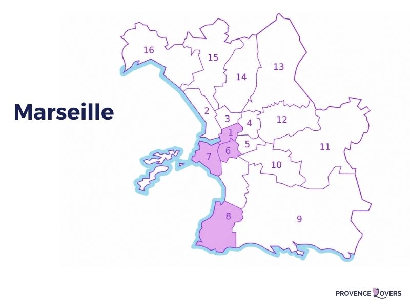 carte meilleurs quartiers marseille ou sejourner