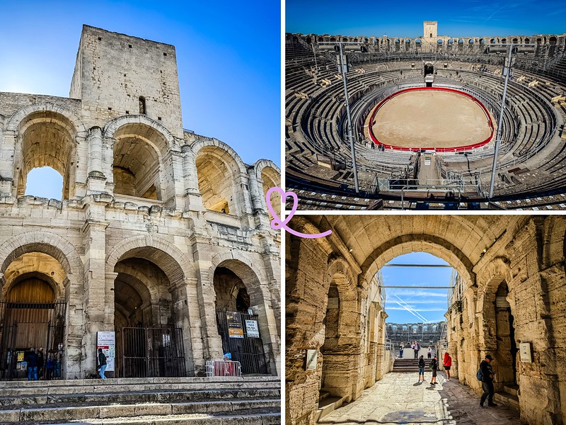 Besichtigung der Arena von Arles